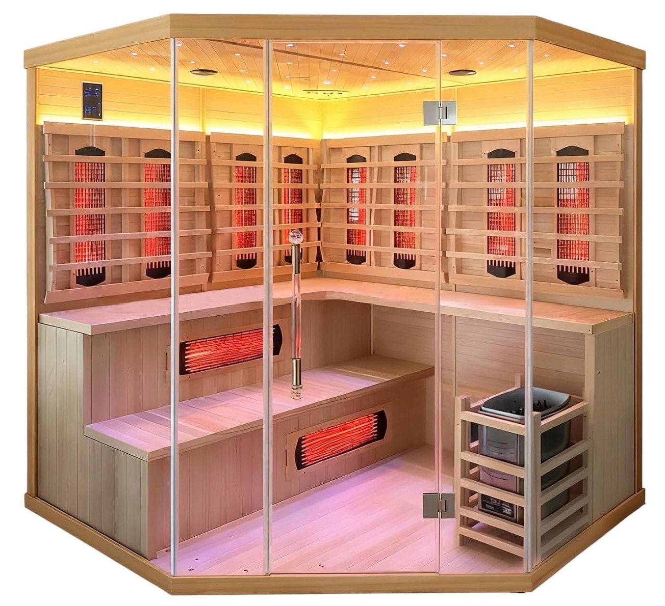 Amocan Infrared & Steam Dual-System Sauna